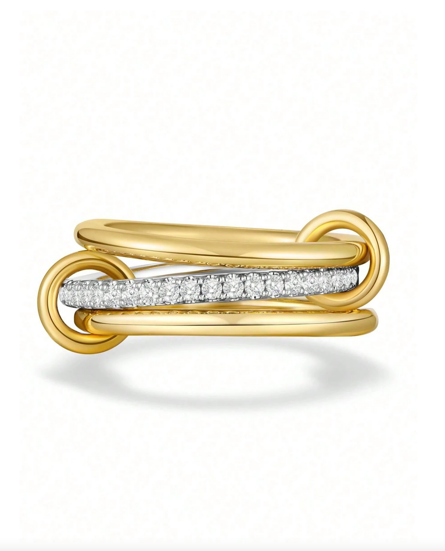 Cote D´Azur Diamant Ring Bicolor